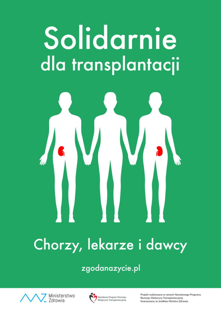 plakat transplantacja