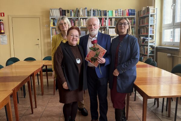 Spotkanie autorskie z Panem Mieczysławem Ślesickim