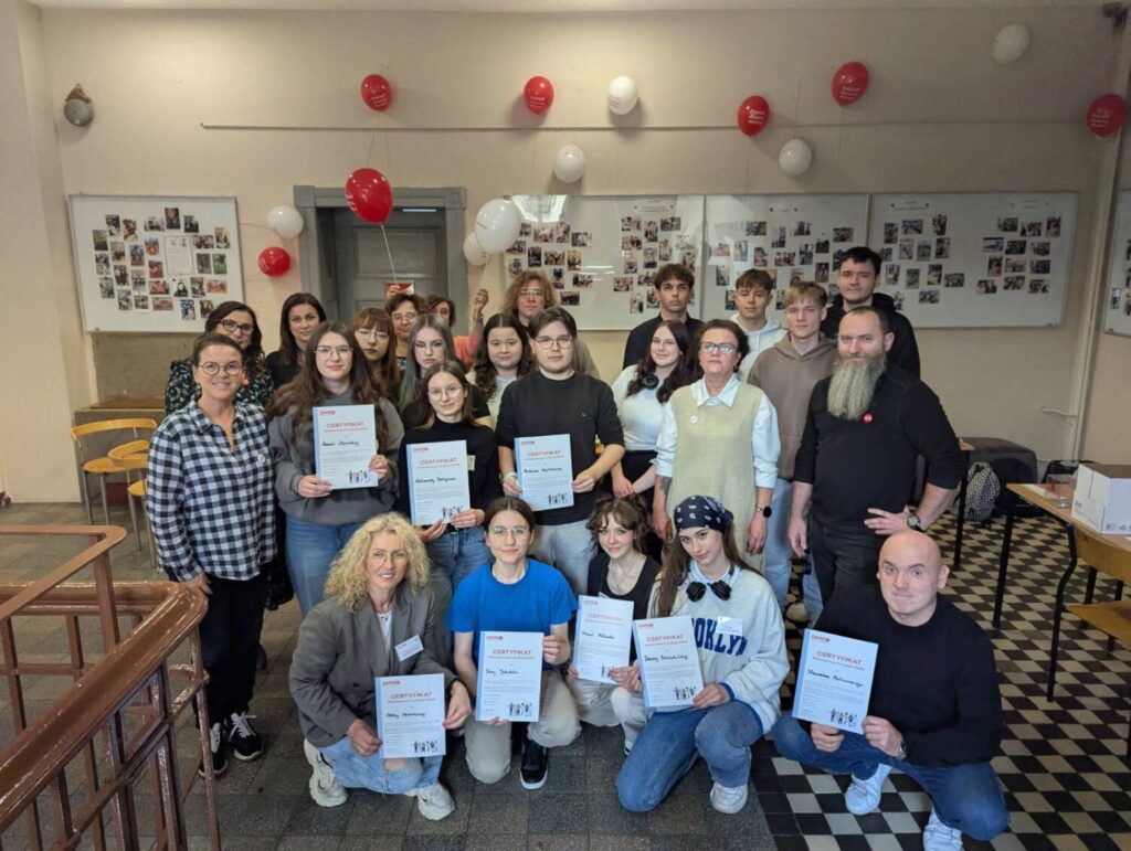 Współpraca z Fundacją DKMS w ramach projektu „komórkomania”