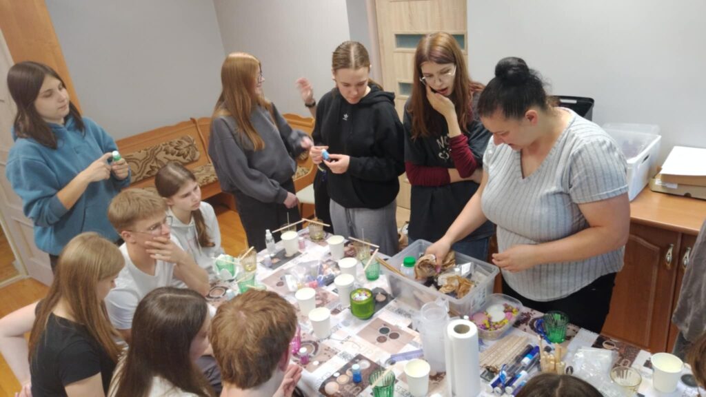 Warsztaty w Internacie Zespołu Szkół