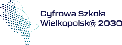 logo projektu cyfrowa szkoła wielkopolska 2030